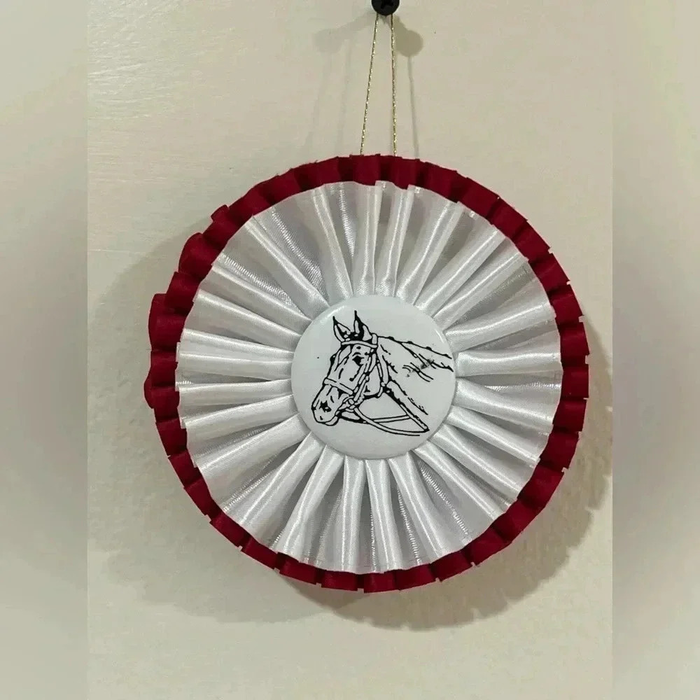Equestrian Horse Head Holiday Ornament